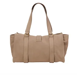 Marc O'Polo Cleo Shopper Veloursleder Beige/Braun