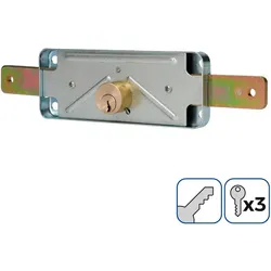 EDM - Verschlusssperre 154Mm 3 Schlüssel inbegriffen