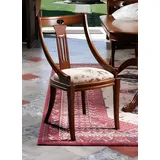 Stuhl Set Klassische Sitz Polster Garnitur Designer Stühle Lehn 4x Holz Barock