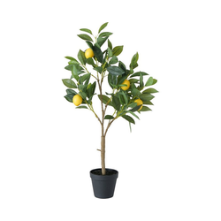 Kunstbaum Künstliche Topfpflanze "Zitronenbaum" L30xB20xH73,, BOLTZE grün