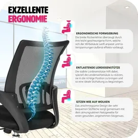 Tectake tectake® Bürostuhl Marius