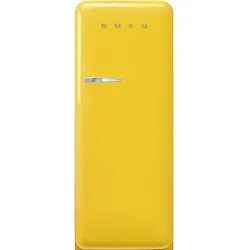 FAB28RYW6 Retro Design Kühlschrank mit 0° Fach im Stil der 50er Jahre - Farbe Gelb - Rechtsanschlag
