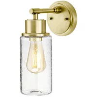 Elstead Lighting Morvah 1 (BATH-MORVAH1-BB) Messing