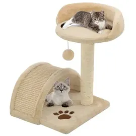 vidaXL Katzen-Kratzbaum Sisal 40 cm beige