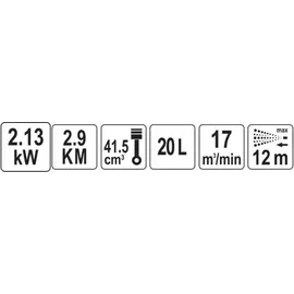 Yato YATO KOMBUSTIONSSPRÜHGERÄT 20L YT-86240