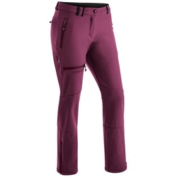 Maier Sports Softshellhose Adakit W Damen Softshell-Hose für anspruchsvolle Trekking-Touren lila 21