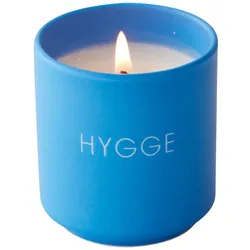 Design Letters - Duftkerze klein, Hygge / kobaltblau