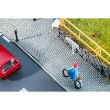 FALLER Premium Straßenfolie Gepflasterter Bürgersteig 170318 H0