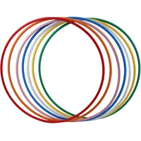 hoopomania® Hula Hoop Rohling, HDPE-20mm, Weiss (milchig), Durchmesser 70cm