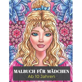 majosta Malbuch für Mädchen ab 10 Jahren: Tolles Anti Stress Geschenk für Mädchen und Jugendliche zur Förderung von Entspannung und Achtsamkeit | Kreatives Ausmalen für Teenager