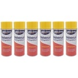 BURI 6X Vectra® Universal Sprühlack rapsgelb glänzend Lackspray 400ml Farbspray