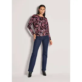 Madeleine Ethno Sweatshirt Schwarz/Rot/Multicolor 44