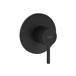 Vitra Origin Fertigmontageset A4262136 Unterputz-Brause-Armatur, schwarz matt