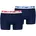 MEN EVERYDAY MULTI LOGO BOXERS blau M