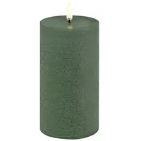 Piffany Copenhagen Uyuni LED Stumpenkerze 7,8 x 15 cm olivgrün