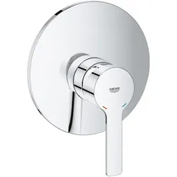 Fertigmontageset Einhand-Brausebatterie Lineare - chrom