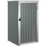 vidaXL Geräteschrank 0,89 x 0,89 m Grau