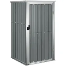 vidaXL Geräteschrank 0,89 x 0,89 m Grau