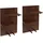 MCW Wandpaneel MCW-P24 Braun 2 St. 40 x 60 cm
