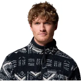 Columbia Rugged Ridge High Pile Half Zip Herren Schwarz S