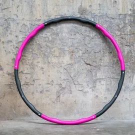 Matchu Sports - Hula Hoop Reifen Gymnastikreifen 1,2 kg 100 cm Lila/grau