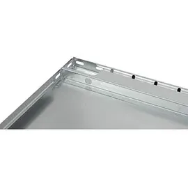 Schulte Stahlfachboden silber 130,0 x 600 cm