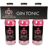 Lionhead Gin Tonic Waldbeere & Zirbelkiefer 3er Set | erfrischendes servierfertiges Mixgetränk aus Dry Gin & Tonic mit Waldbeere & Zirbelkiefer | Jetzt trinkfertig | 10% Vol. (3 x 0,2 l)