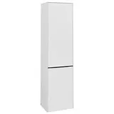 Villeroy & Boch Subway 3.0 Hochschrank C59201VF 40x171x36,2cm, Schanier links/Griff Volcano black, pure white