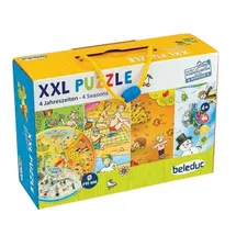 Beleduc 11011 - 4 Jahreszeiten XXL-Lernpuzzle, 48 Teile