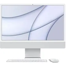 Apple iMac 24" mit Retina 4.5K Display M1 8 GB RAM 256 GB SSD 8-Core GPU silber