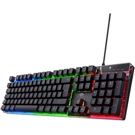 Trust GXT 835 Azor Illuminated Gaming Keyboard DE schwarz