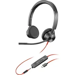 Poly Blackwire 3325 Headset for Business - USB-C/3,5mm MS Teams