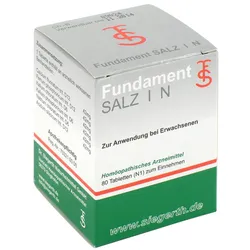 Fundament Salz I N Tabletten