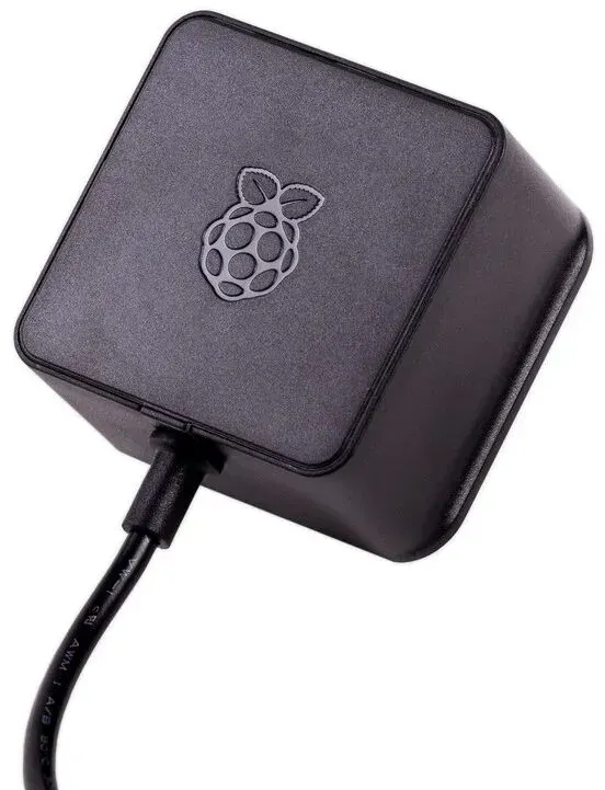 Raspberry Pi RPI4NT3AB Netzstecker-Adapter Typ C (Euro-Stecker) Typ C (Eurostecker) + Typ F Schwarz