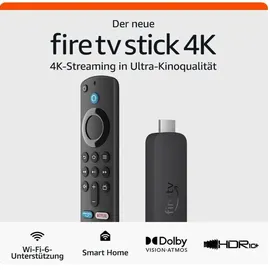 Amazon Fire TV Stick 4K mit Alexa-Sprachfernbedienung 2023 (2. Gen.)