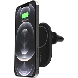 Belkin WIC004BTBK Ladegerät für Mobilgeräte Schwarz Auto