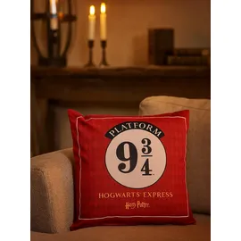 UNITED LABELS Harry Potter Kissen Express 9 3/4 30 x 30 cm Rot