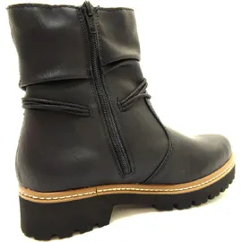 Rieker Damen Ankle Boots Z5770, Frauen Stiefeletten,flach,Stiefel,Bootee,Booties,halbstiefel,Kurzstiefel,uebergangsschuhe,schwarz (00),36 EU / 3.5 UK