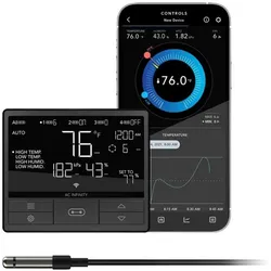 AC Infinity CONTROLLER 69 PRO | unabhängige Programme für vier Geräte | Bluetooth + WiFi