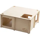 Bunny Nature Labyrinth Medium 57,5 x 26 x 57,5 cm Brown