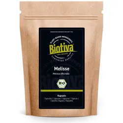 Biotiva Melisse Kapseln Bio 180 St