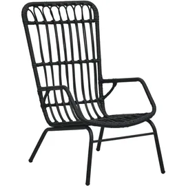 vidaXL Gartenstuhl 55,9 x 96,6 x 47 cm schwarz 1 St.