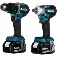 Makita Makita, Bohrmaschine + Akkuschrauber, ZES.COMBO 18V (DHP484+DTW300) 3x5,0Ah