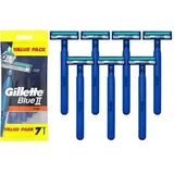 Gillette Einwegrasierer Blue II Plus, 7 Stk.