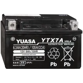 YUASA YTX7A 6 Ah 105 A