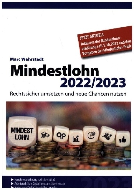 Mindestlohn 2022/2023 - Marc Wehrstedt  Kartoniert (TB)