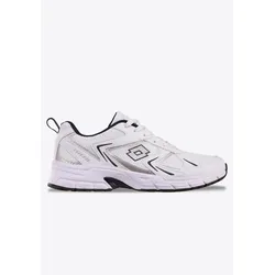 Sneaker LOTTO, Gr. 45, blau (weiß, navy), Textil, Synthetik, sportlich, Schuhe, - besonders leicht & bequem