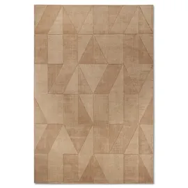 Villeroy & Boch Ursule beige, B:80cm H:10mm L:150cm, Wolle, Teppiche, Läufer, handgewebt, Wolle, Natur, Wohnzimmer, Geometrie, Boho