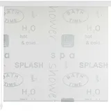 vidaXL Duschrollo 140x240 cm Splash-Design vidaXL