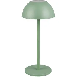 rl live your light Reality Leuchten LED Außen Akku Tischleuchte Ricardo R54106149, Kunststoff Pistaziengrün, inkl. 1.7 Watt LED, 4-fach Touch